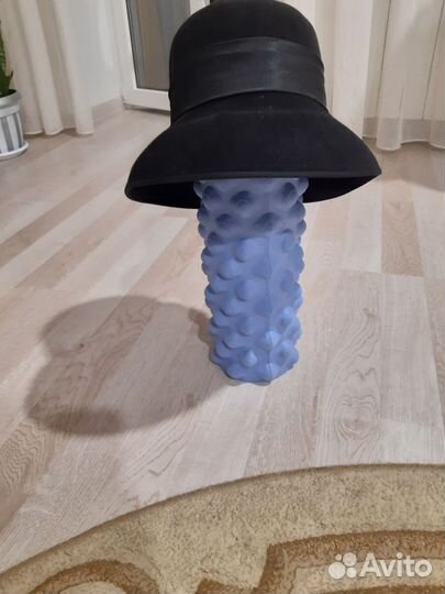 Шляпа фетровая женская черная