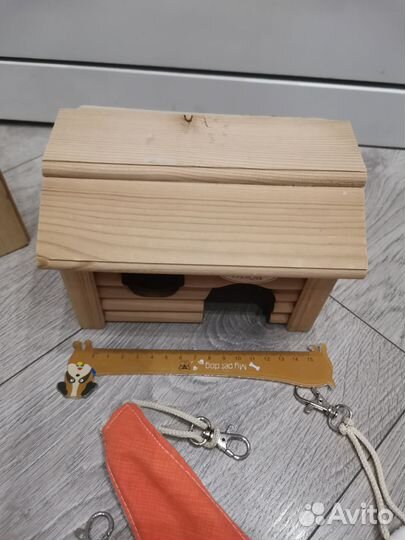 Домик, гамак и лабиринт для грызунов