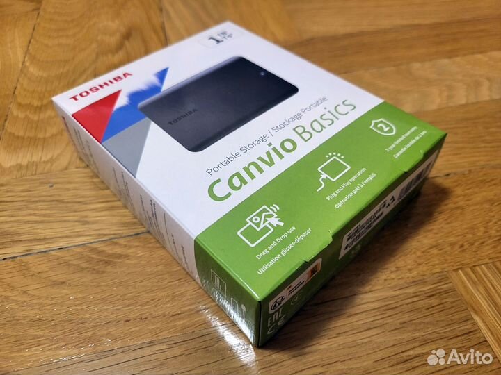 Внешний жесткий диск Toshiba Canvio Basics 1TB