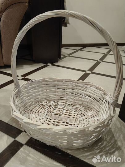 Корзина плетеная для хранения