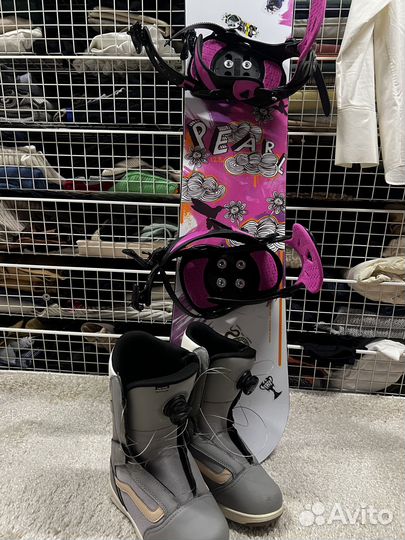Детский сноуборд 128