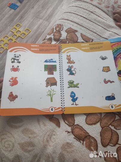 Развивающие многоразовые тетради (чистые)