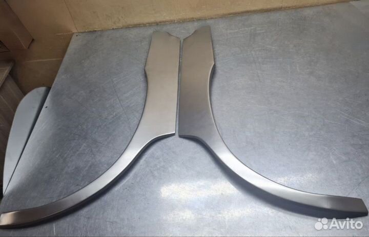 Задние арки Chevrolet Aveo (T250) цинк