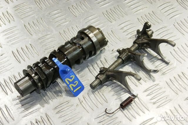 Вал копирный с вилками Suzuki GSX400 Impulse