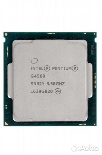 Процессор intel g4560