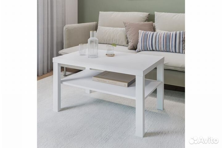 Журнальный столик IKEA белый новый