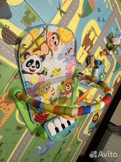 Развивающий коврик с пианино