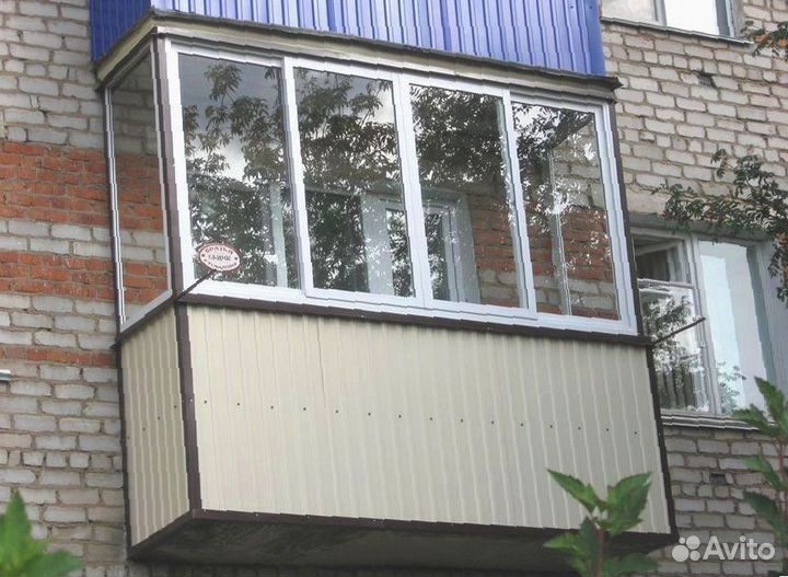 Остекление балконов