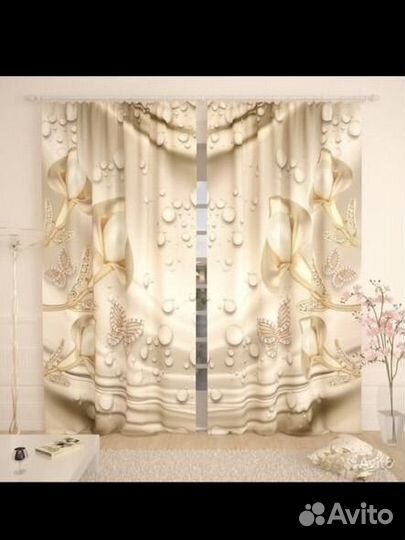 Шторы (мелкий брак ) новые