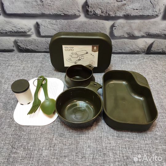 Набор посуды Соло (пластик)