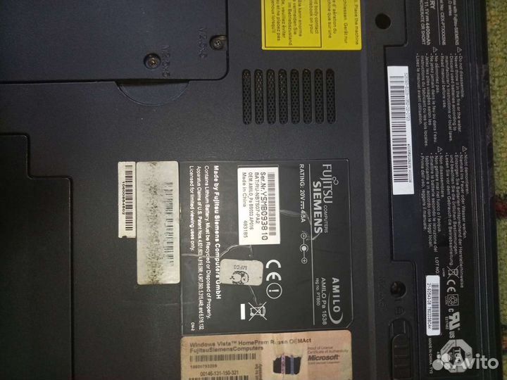 Ноутбук Fujitsu Simens