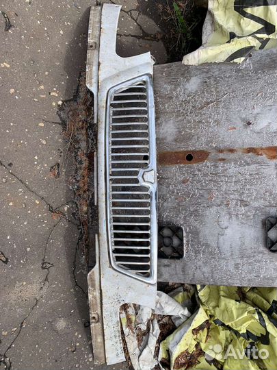 Бампер,и решётка радиатора. Газель 3302