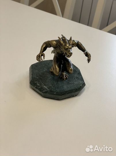Статуэтка оборотень бронза