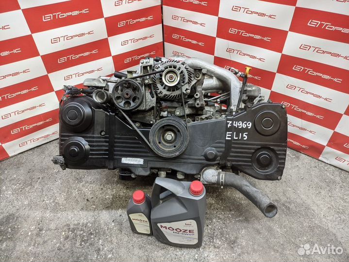 Двигатель EL15 на impreza