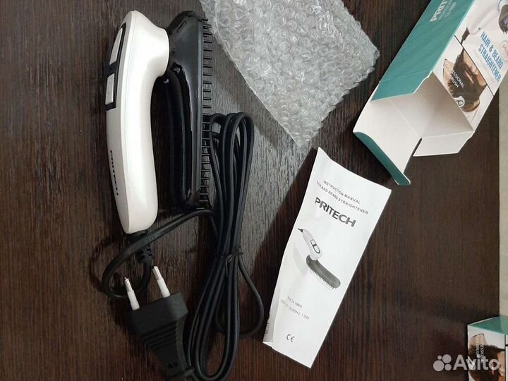 Расчёска выпрямитель для бороды.На Старом рынке