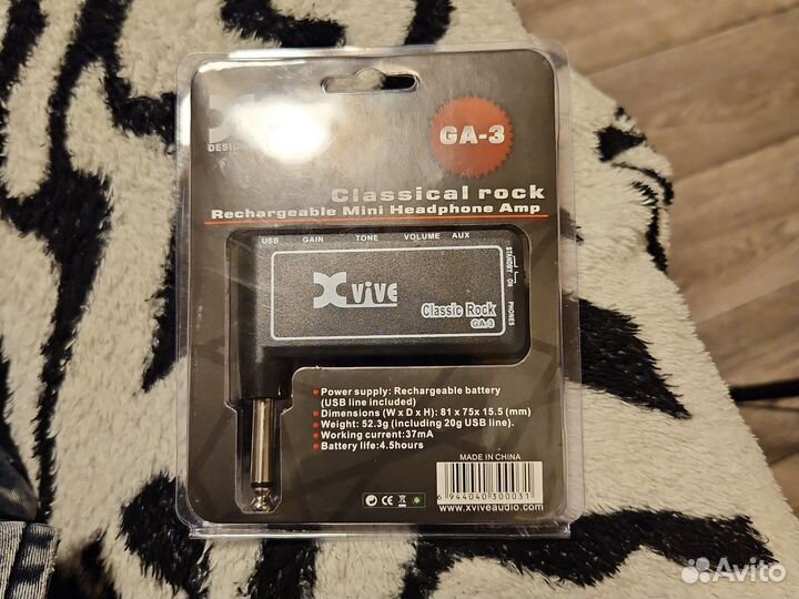 Гитарный усилитель Xvive GA-3 Classic Rock Amplug