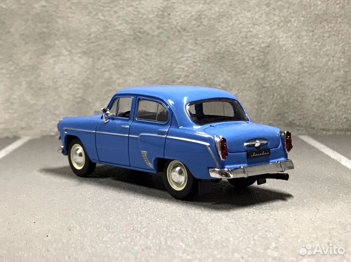 Коллекционная модель Москвич-407 1:43 DeA