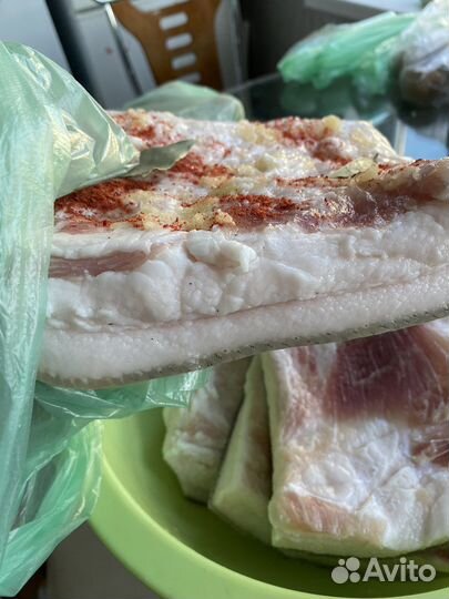 Домашнее копченое и соленое сало