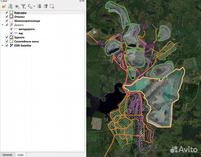 Создание и оформление карт, помощь QGis