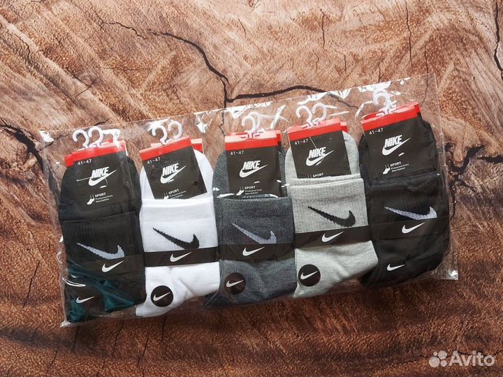 Носки Nike Fila Puma Reebok