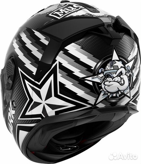 Мотошлем Shark spartan GT carbon redding 2023