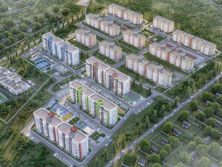 1-к. квартира, 36,1 м², 2/8 эт.