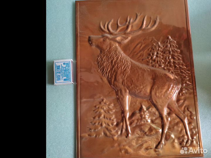 Чеканка СССР лось