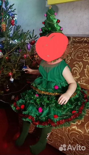 Новогодний костюм для девочки