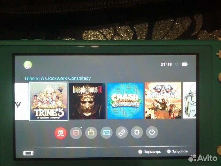 Nintendo switch lite прошитая 32+128 gb +1000 игр