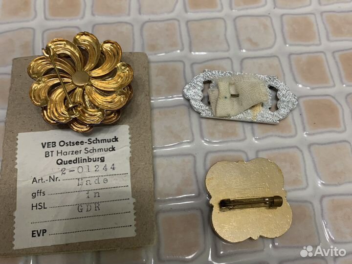 Брошь винтаж СССР