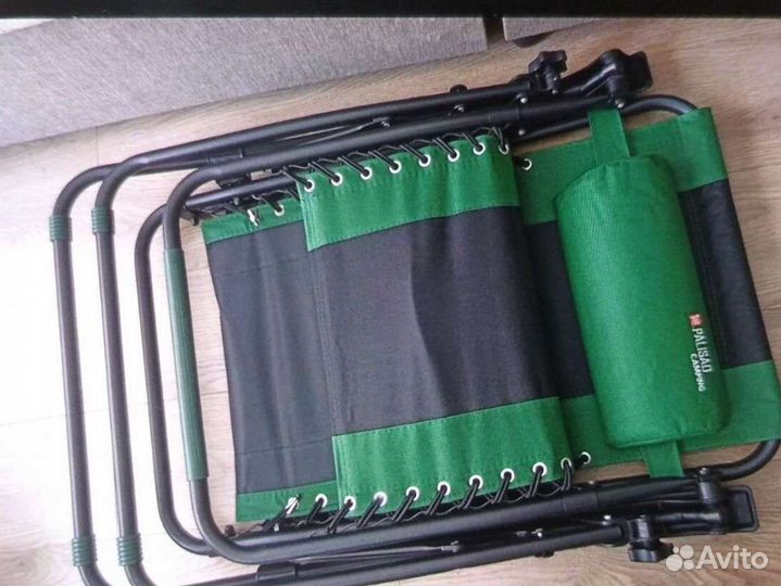 Кресло-шезлонг palisad складное многопозиционное