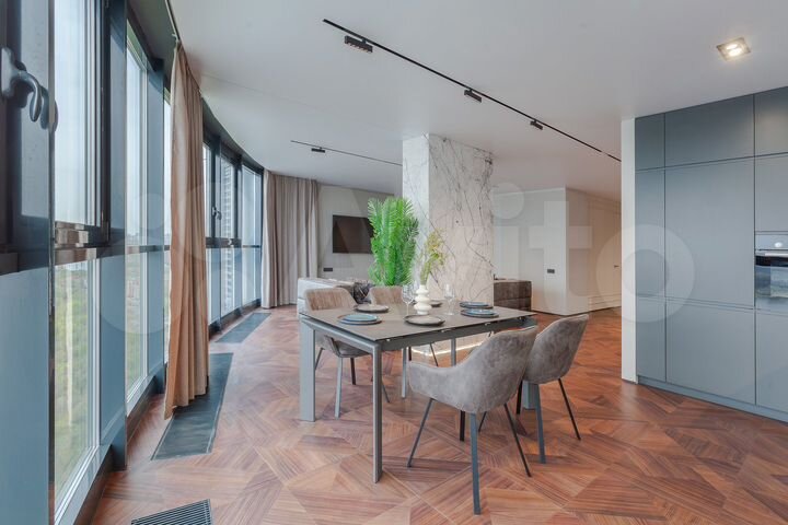 3-к. квартира, 120 м², 23/26 эт.