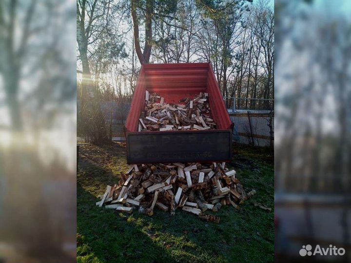 Дрова березовые 5 кубов с доставкой. От производителя