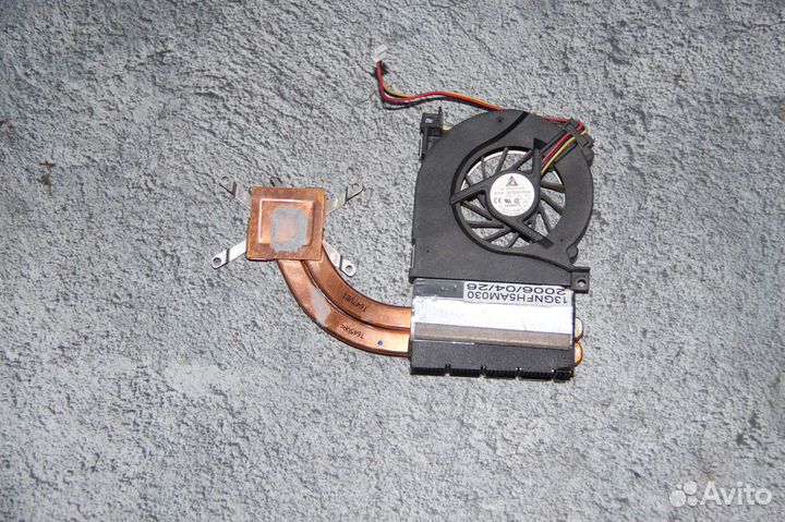 Система охлаждения ноутбука Asus A6R