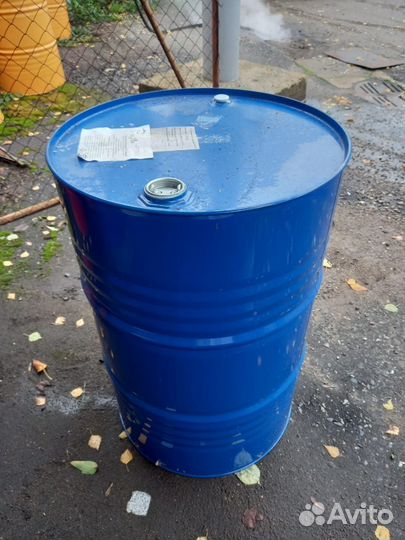 Бочки металлические 200 л с крышкой