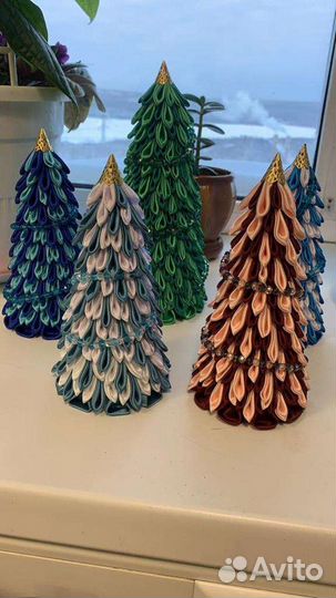 Елка, декор, поделки, ручная работа