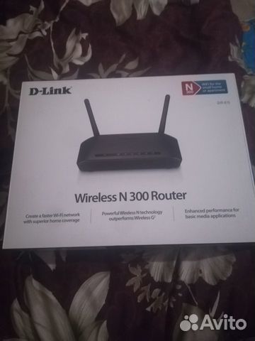 Роуте�р Wi-Fi D-Link Wireless N300 dir-615