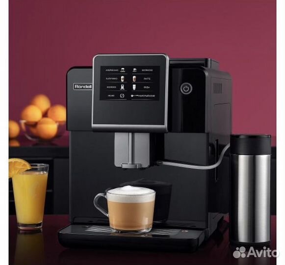 Кофемашина Rondell RDE-1110, черный