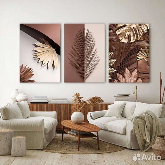 Популярные картины в коричневых тонах