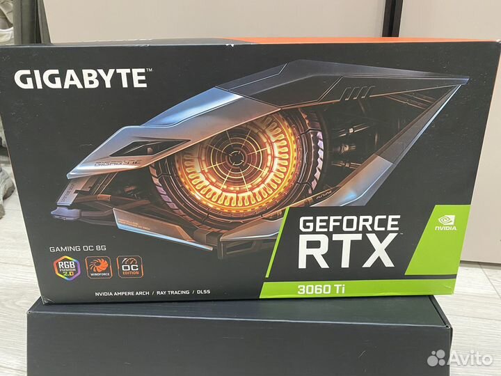 Видеокарта rtx 3060 ti 8 гб LHR