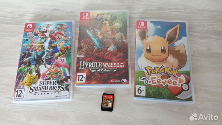 Nintendo Switch (полный комплект + игры)