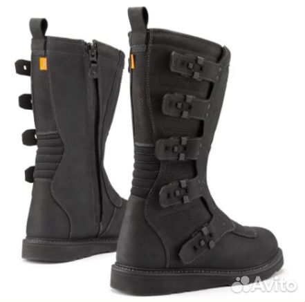 Мотоботы Icon Elsinore 2 чёрные