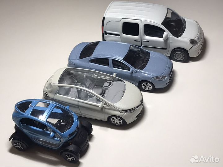 Набор моделей Renault Z.E