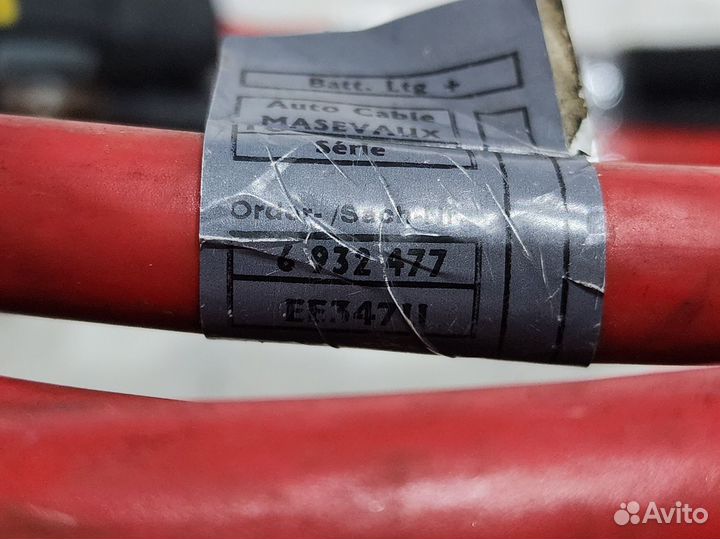 Плюсовой провод акб M57N BMW E53 X5