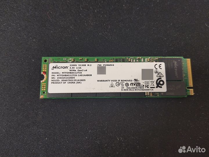 Ssd M2 nvme 512gb