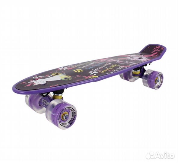 Пенни борд светящийся