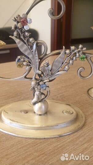 Серебрянный набор Италия