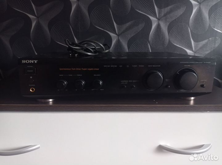 Усилитель sony. CD дека
