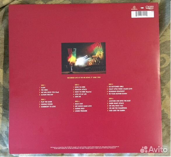 Queen - Queen On Fire - Live AT The Bowl - Vinyl