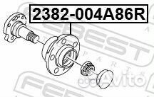 Ступица задняя в сборе skoda fabia III, rapid, VW